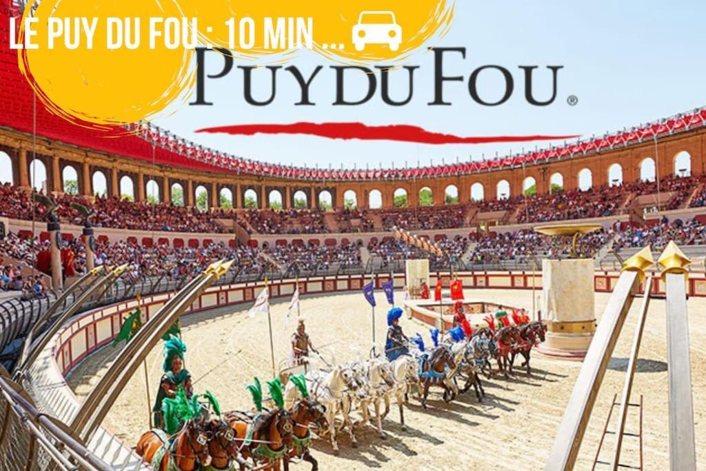 Apartmán Puy Du Fou Les Herbiers Exteriér fotografie