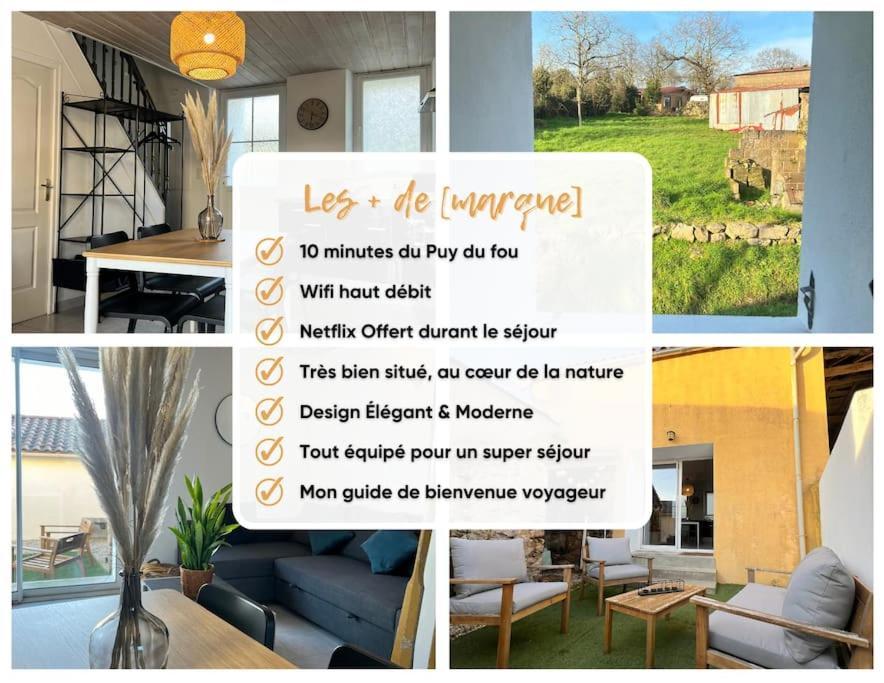Apartmán Puy Du Fou Les Herbiers Exteriér fotografie